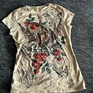 Graphic Tee Love For Rock-Roll